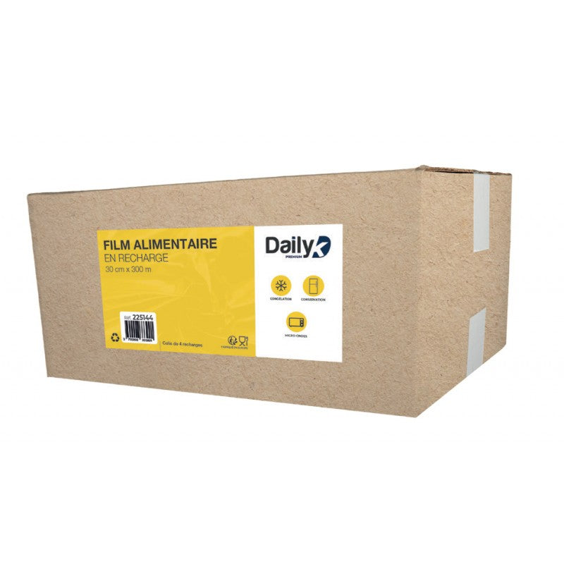 Film alimentaire Recharge 30cm x 300m - Colis de 4