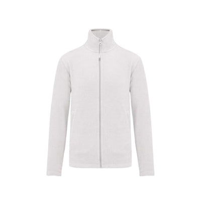 VESTE MICROPOLAIRE ZIPEE HOMME KARIBAN TAILLE S/5XL — WHITE / L