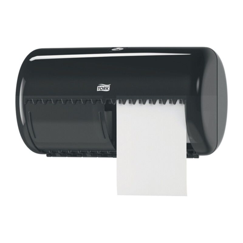 TORK Distributeur de Papier Toilette Rouleau Traditionnel T4 — Noir