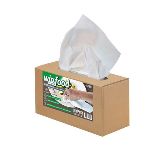 Torchon NT blanc 70 grs WIPFOOD 30*42cm - Colis 4x105 fts