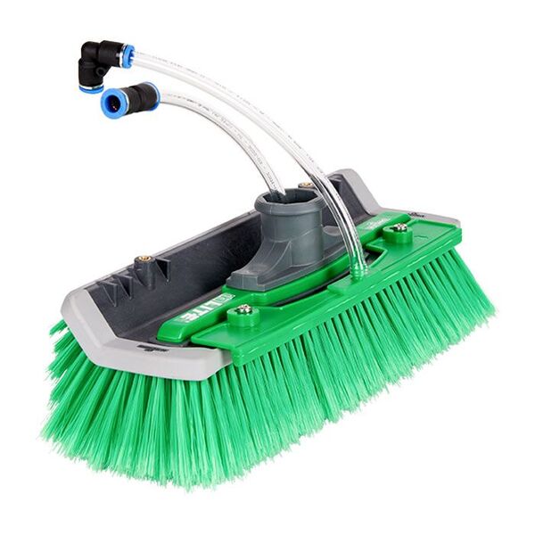 Brosse courbée nLITE, fleurée, 28cm