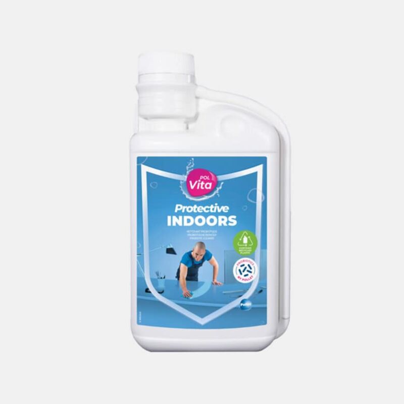 Nettoyant probiotique toutes surfaces INDOOR POLVITA-Flacon doseur 1L