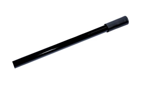 TUBE DROIT ALUMINIUM NOIR 500MM
