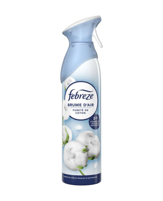 Désodorisant d'air FEBREZE pureté de coton - Spray 185ml