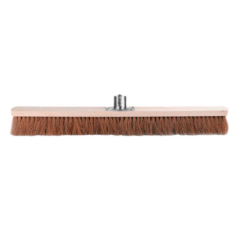 Balai coco pro /Monture bois douille métal inclinée L80cm