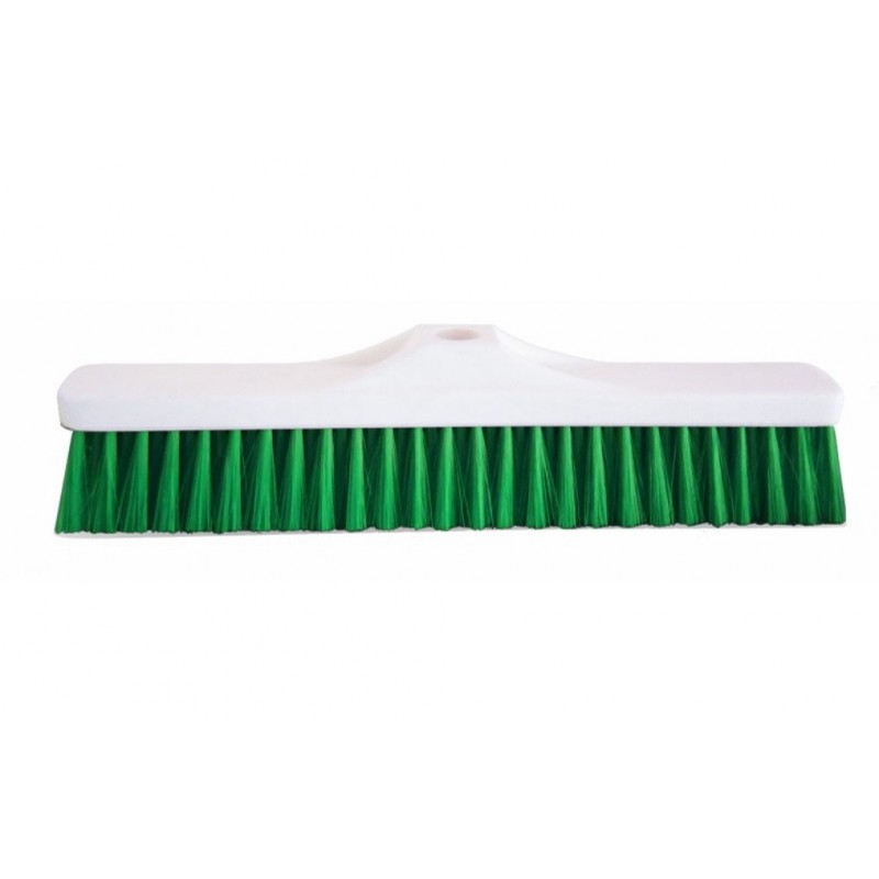 Hemera balai polyester souple 38cm blanc contact alimentaire