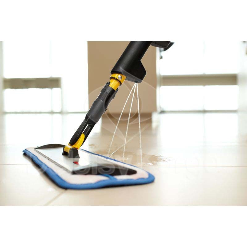 Balai PULSE Rubbermaid détail réservoir polyéthylène aluminium