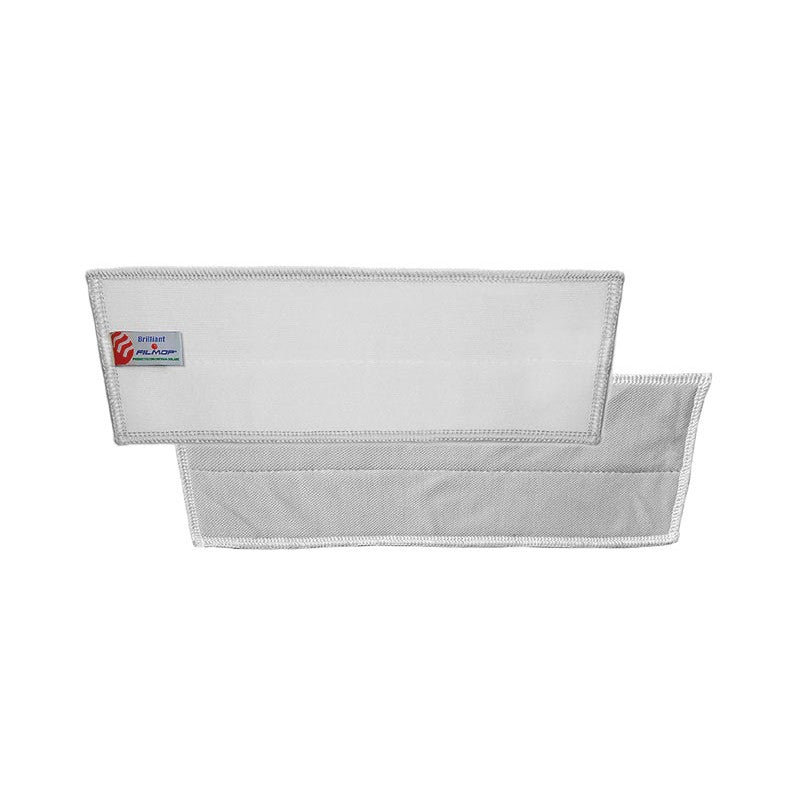 BRILLIANT Bandeau microfibre velcro 30cm spécial vitres et miroirs