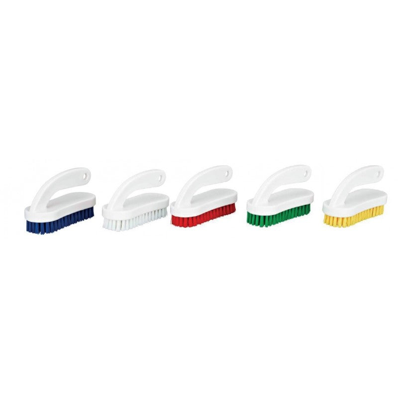 Brosse ongles souple avec poignee monture 12cm Hemera BR7033