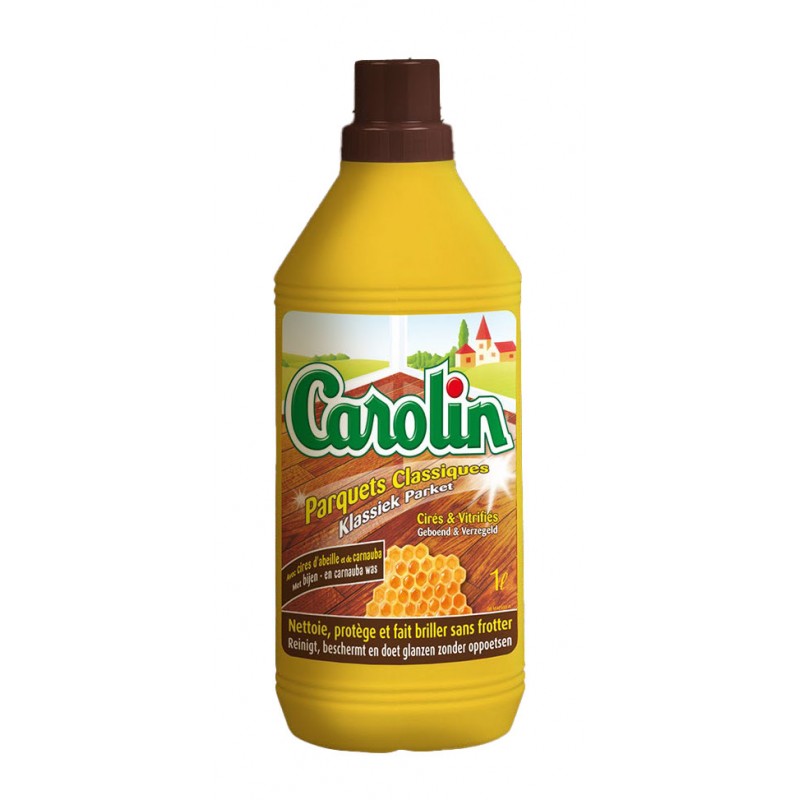 CAROLIN Parquets Classiques Nettoyant multi-usages - Bidon 1L