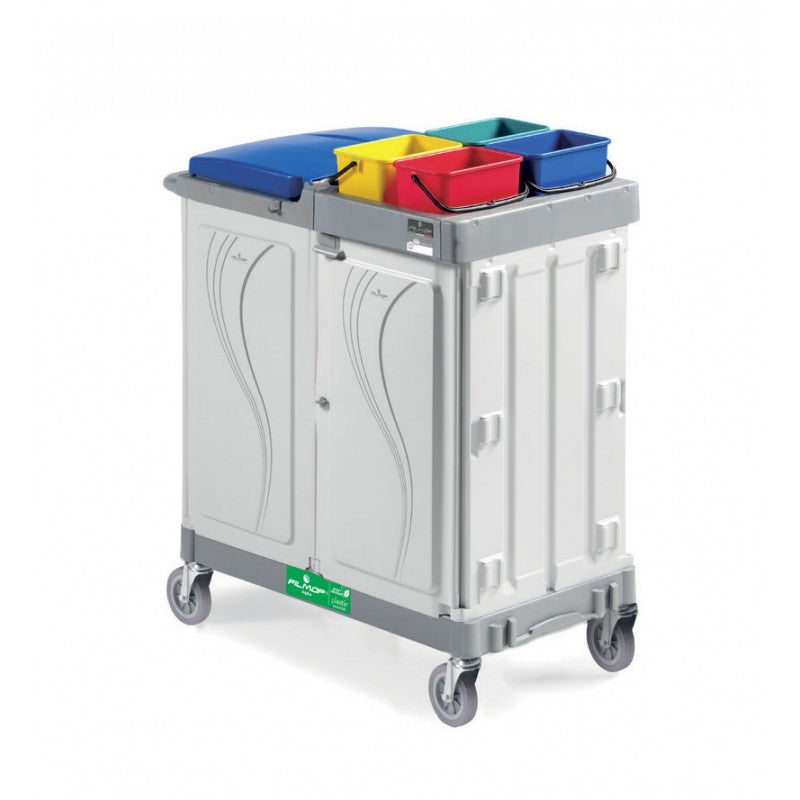 Chariot ALPHA 8130 Grenoble ATALIAN polypropylene modulaire
