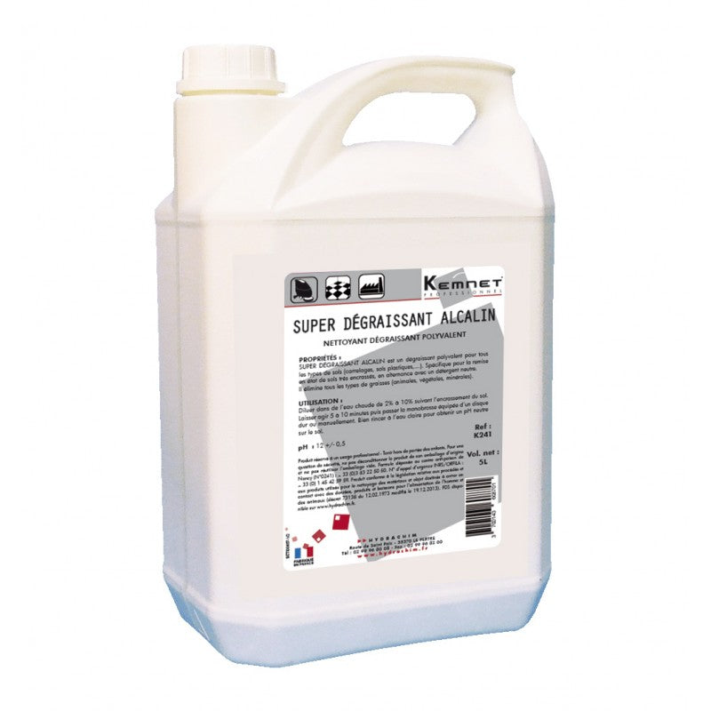 KEMNET K241 Super dégraissant alcalin polyvalent - Bidon de 5L
