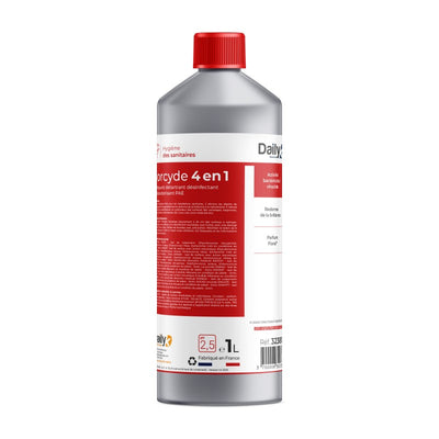 Détartrant désinfectant Forcyde 4en1 DAILYK bidon 1L ref 323813