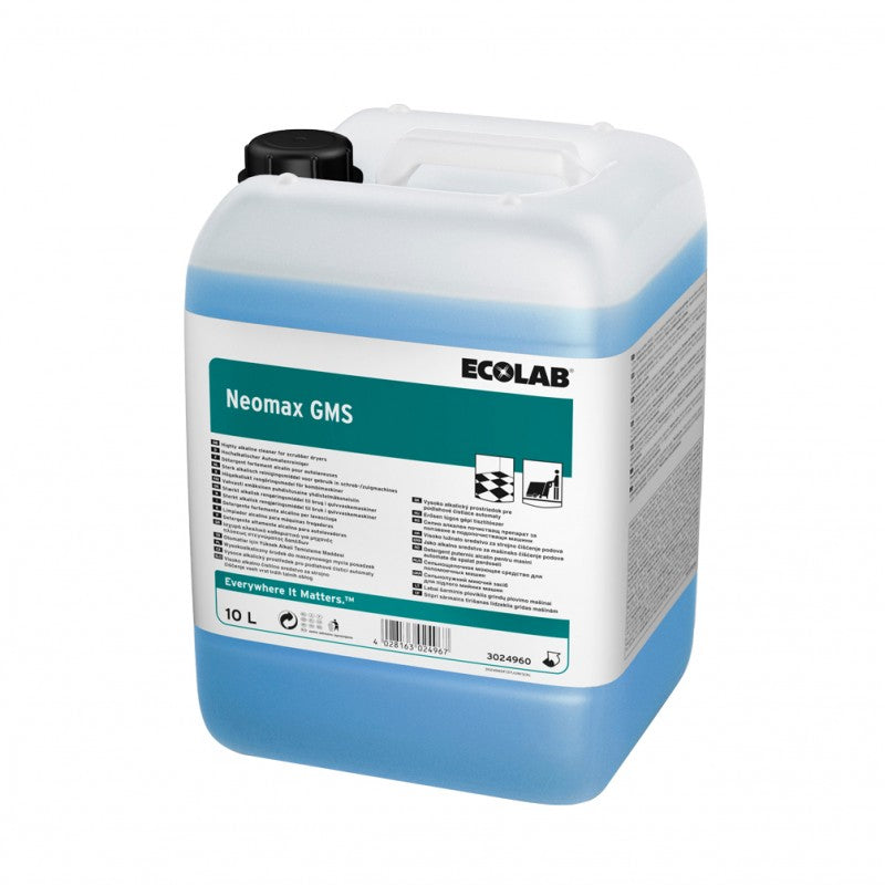 Ecolab Neomax GMS 3024960 détergent alcalin concentré