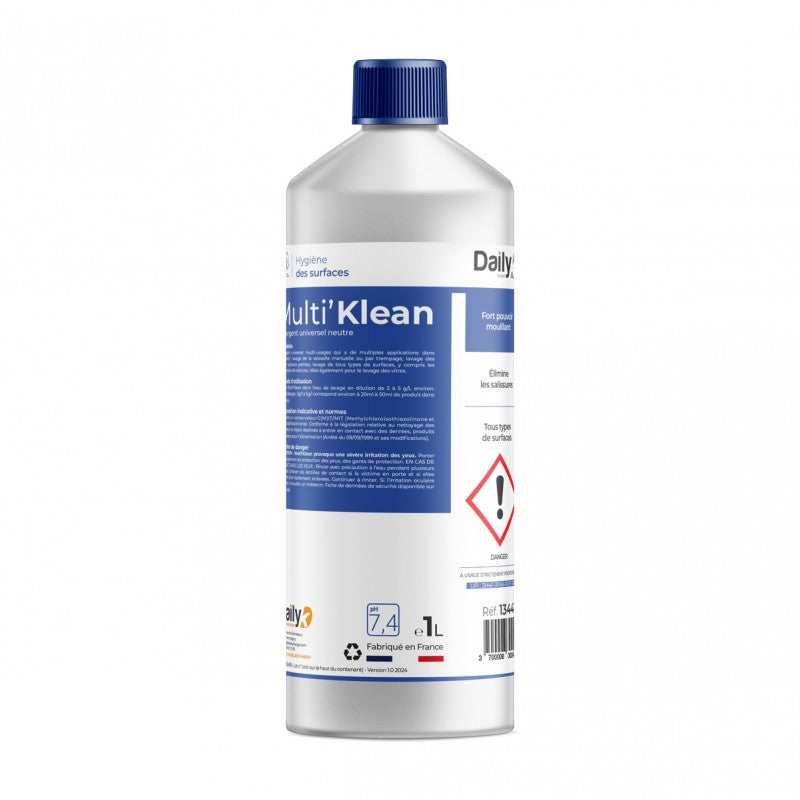 DAILYK MULTI'KLEAN ref 134418 détergent multi-usages 1L