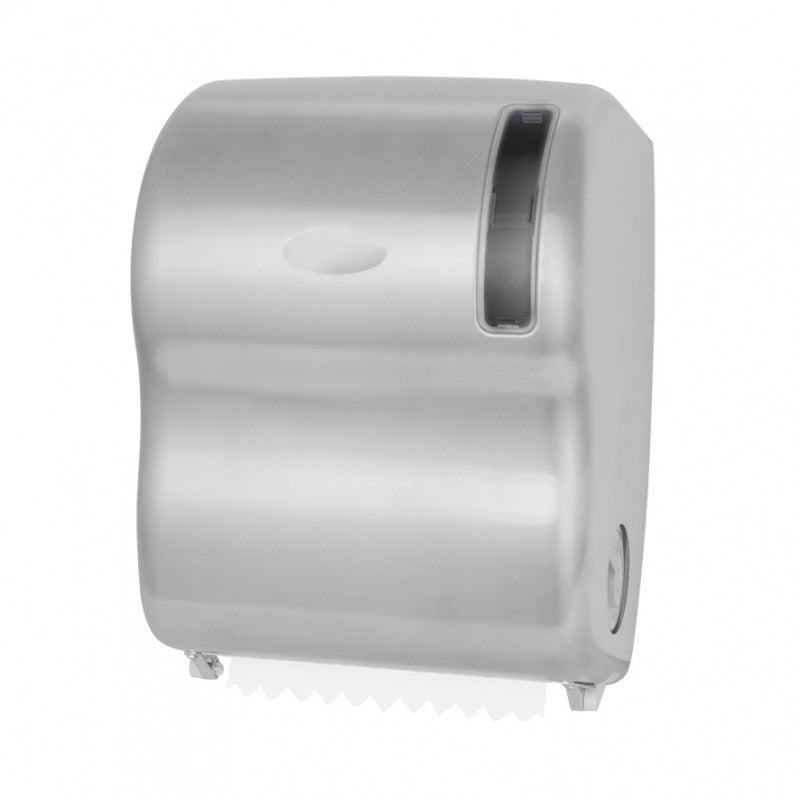 Detail distributeur papier bobine inox AISI 304 ref 131541