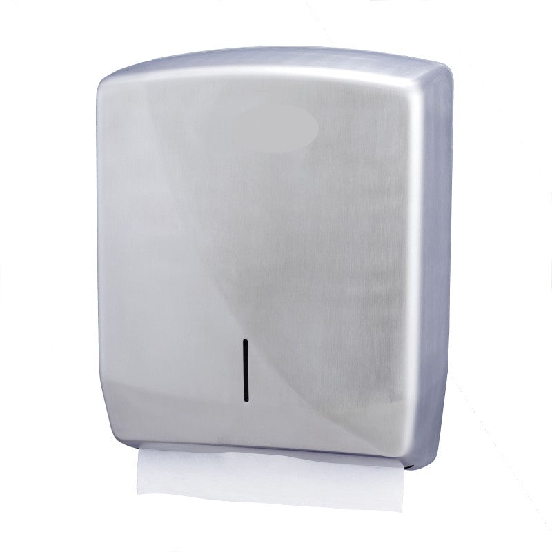 Distributeur essuie-mains pliés inox brossé Hemera ref 127536 detail