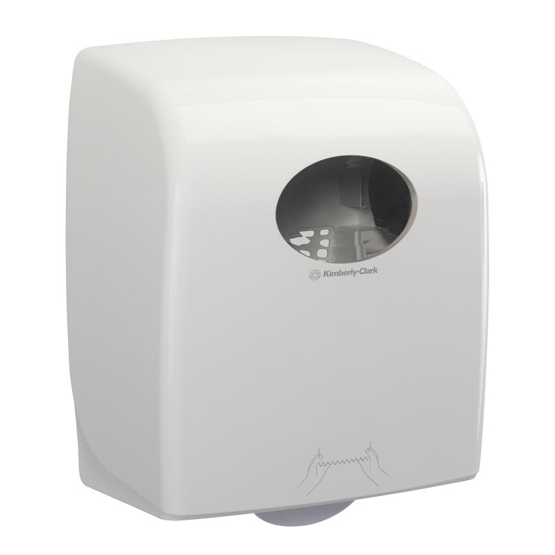 Distributeur essuie-mains AQUARIUS Kimberly-Clark profil lateral