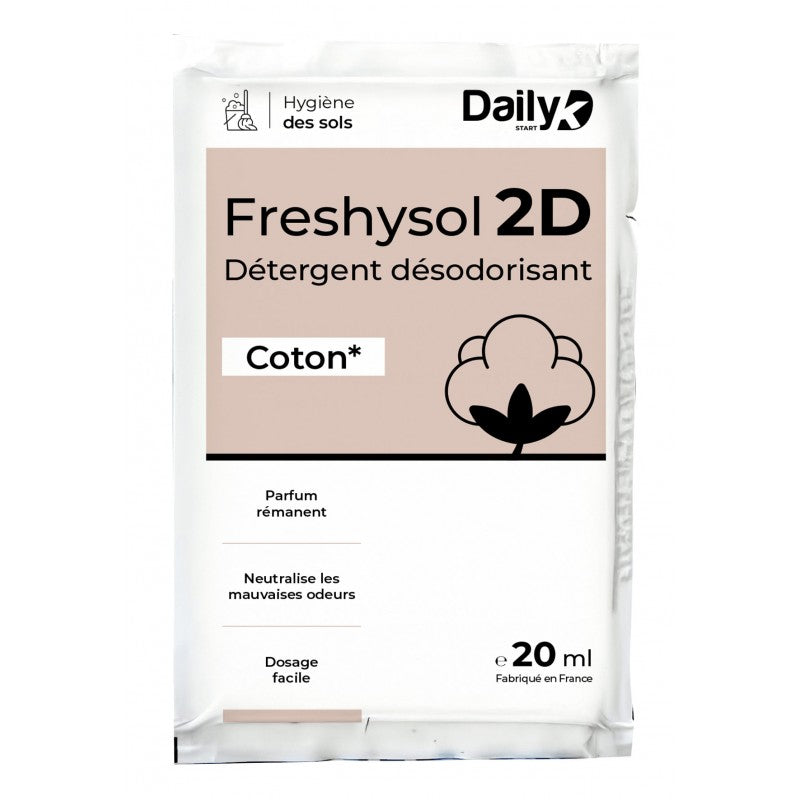 Dosette 20ml Freshysol 2D vue de face conditionnement unitaire