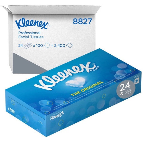 Kleenex mouchoirs blancs 2 plis boite 100 formats
