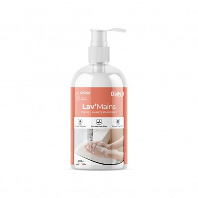 Crème lavante parfum amande - Flacon pompe 500ml