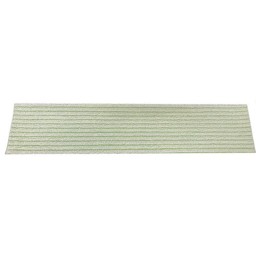 Bandeau lavage à usage unique microfibre 40cm blanc/vert - Ct.500