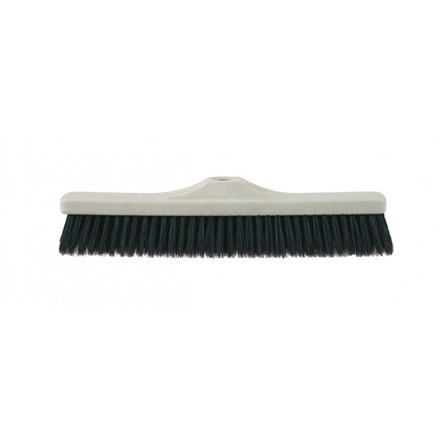 Balai Ecocycled soies 37,5 cm gris noir ref EZAHM37