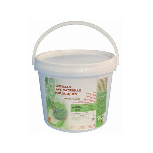 IDEGREEN - 0125 - Pastilles lave-vaisselle Ecolabel - Seau de 125