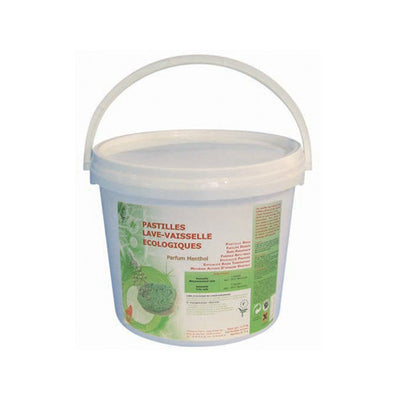 IDEGREEN - 0125 - Pastilles lave-vaisselle Ecolabel - Seau de 125