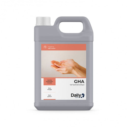 Gel hydroalcoolique DAILYK GHA Premium bidon 5L virucide EN14476