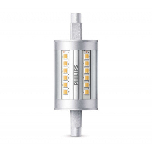 Lampe LED Crayon R7s 78mm 7,5-60W WH