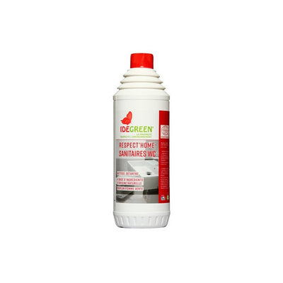 Gel WC détartrant Ecocert RESPECT HOME Idegreen flacon 1 litre