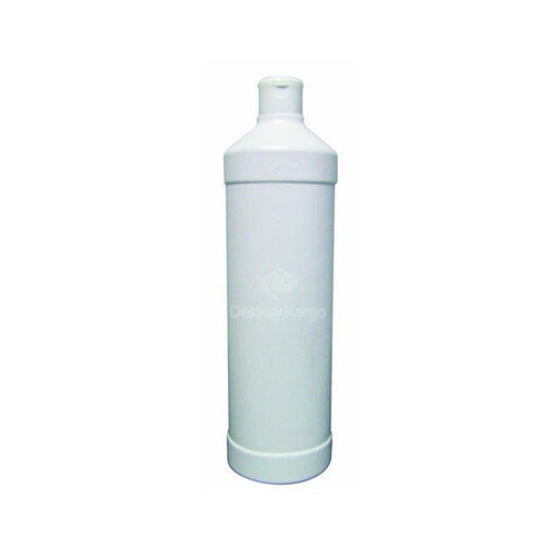 Bidon 1L (bouillotte) vide avec bouchon clapet PEHD B28DIN 45G