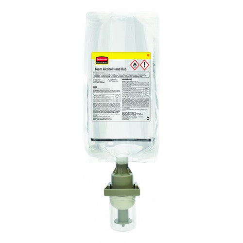 Mousse désinfectante alcool 75% RUBBERMAID 1000ml 2146692 - Ct 3 rech