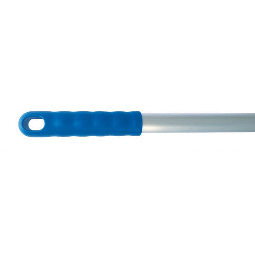 Manche aluminium anodisé gris 140 cm à 6 trous Hemera