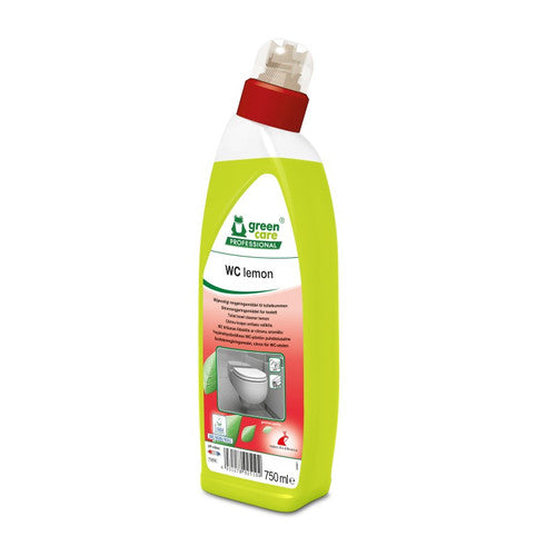 Gel WC nettoyant parfumé écolabel WC LEMON-Flacon coudé 750ml