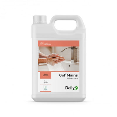 Gel lavant mains écolabel GEL'MAINS DAILYK GREEN- Bidon 5l