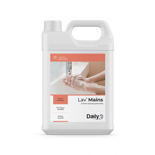 Crème lavante parfum amande LAV'MAINS DAILYK START- Bidon 5L