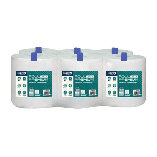 Essuie-tout Roll 300 Dailyk Premium emballage individuel