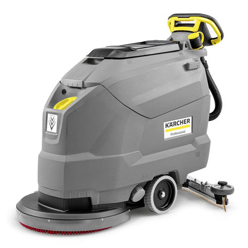 Autolaveuse compacte Karcher BD 50/50 C BP Pack Li-Ion vue de face
