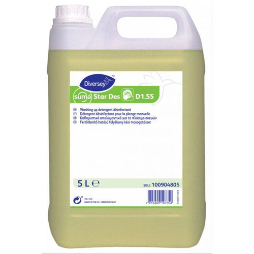 Suma Star Des D1.55 détergent désinfectant plonge manuelle 5L