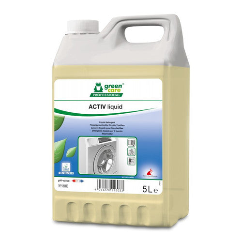 Lessive liquide écolabel ACTIV LIQUID-Bidon 5L