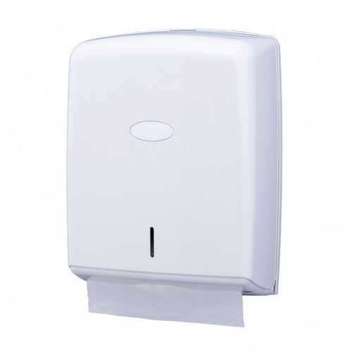 Distributeur essuie-mains plies ABS Blanc JOFEL AH37000 vue face