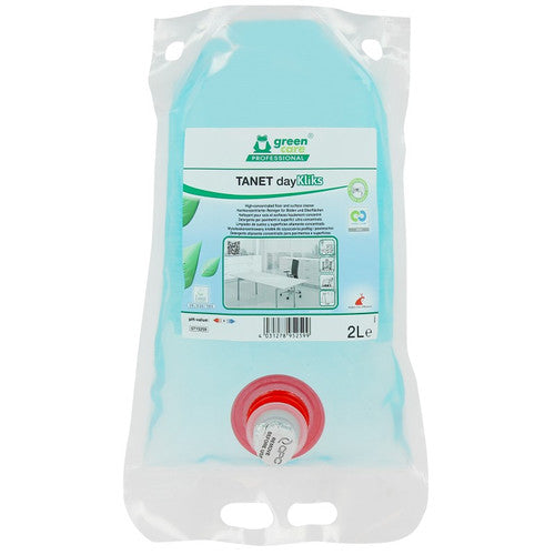 Nettoyant sols et surfaces concentré dayKLIKS ECOLABEL - Carton 2X2L