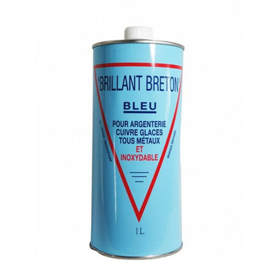 Brillant Breton Bleu spécial métaux bidon 1L réf. 124903