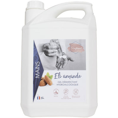 Gel hydroalcoolique ELI amande Simplement bidon 5L