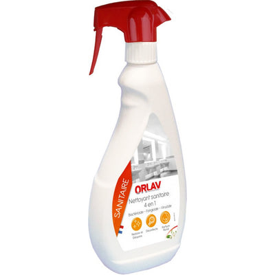 Nettoyant sanitaire 4 en 1 ORLAV 245 spray 750ml