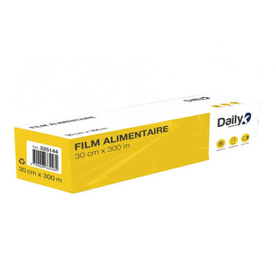 Film alimentaire DailyK PVC 30cm x 300m boite distributrice ref 325144
