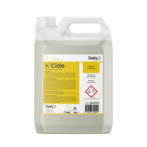 Détartrant acide pour machine K'CIDE DAILYK START - Bidon 5L