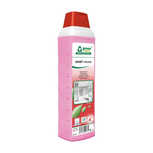 Nettoyant sanitaires écolabel SANET ZITROTAN - Bidon de 1L